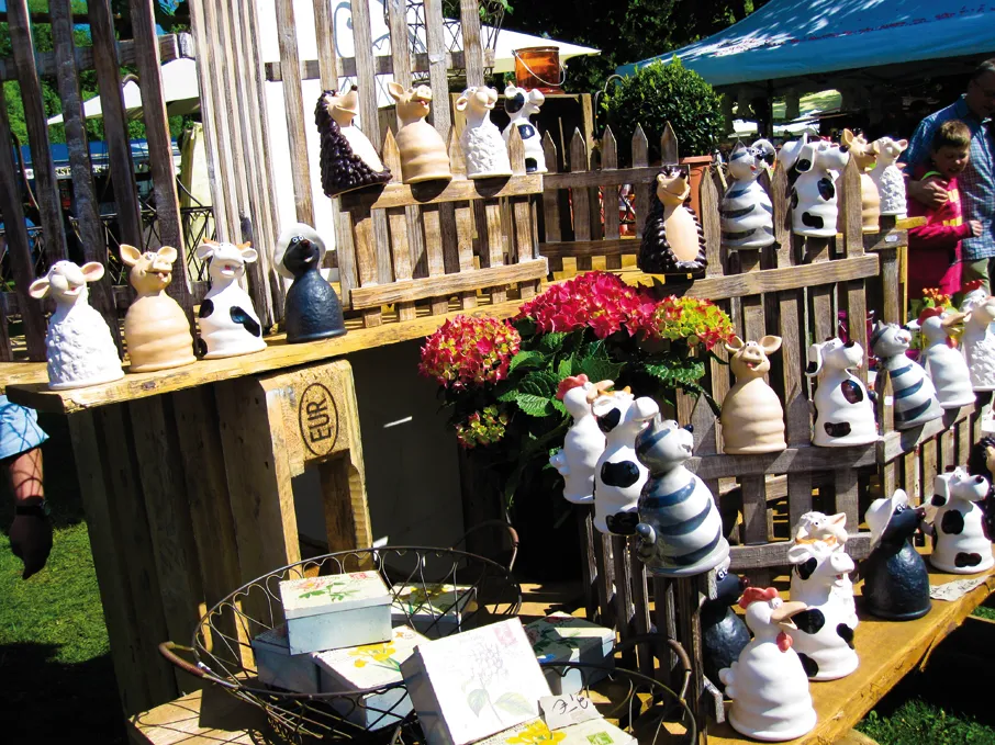 Impression vom Kunsthandwerkermarkt in Heidelberg