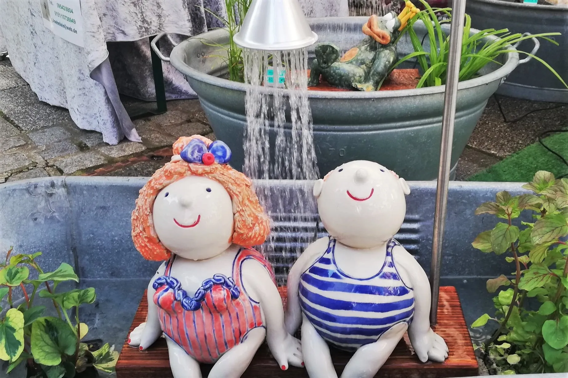 Impression vom Kunsthandwerkermarkt in Königsfeld