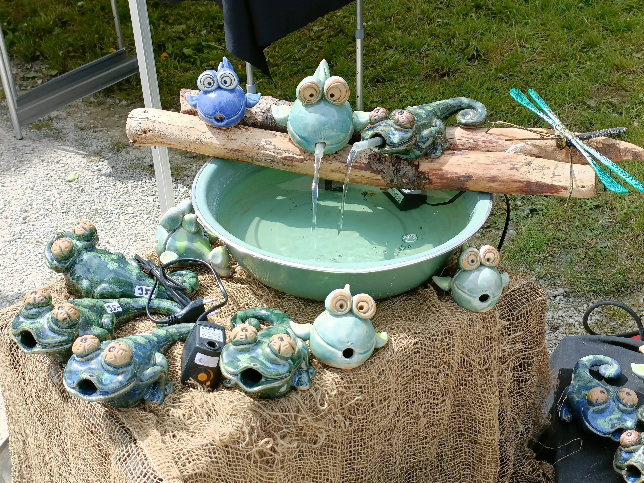 Impression vom Kunsthandwerkermarkt in Tettnang