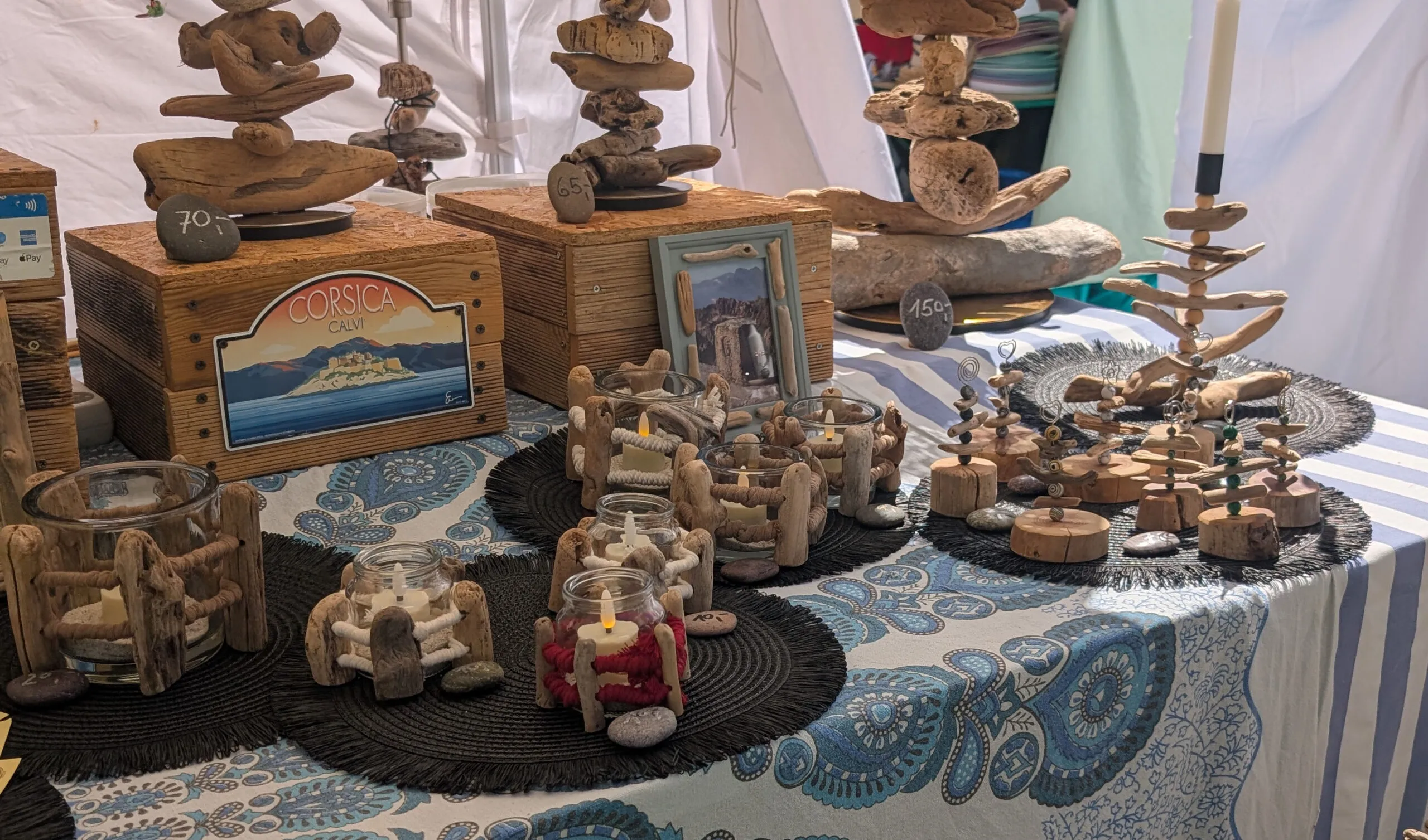 Impression vom Kunsthandwerkermarkt in Bad Windsheim